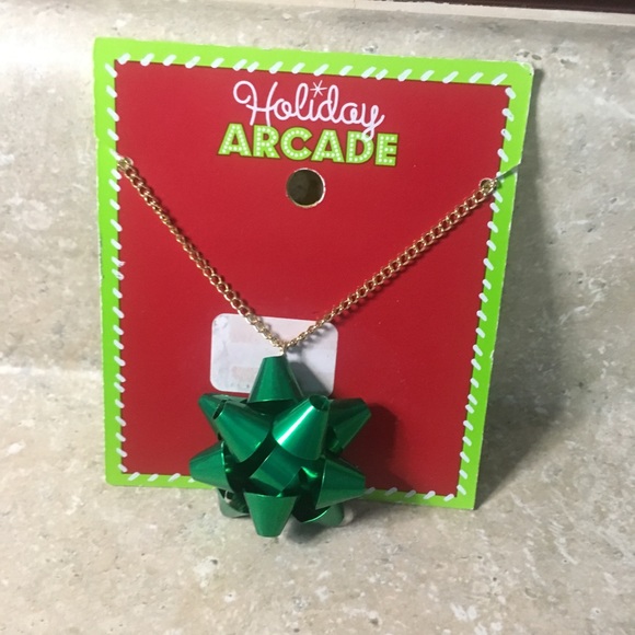 🎉HP🎉 NWT🏷 Celebrate Shop Bow Pendant Necklace - Picture 6 of 8